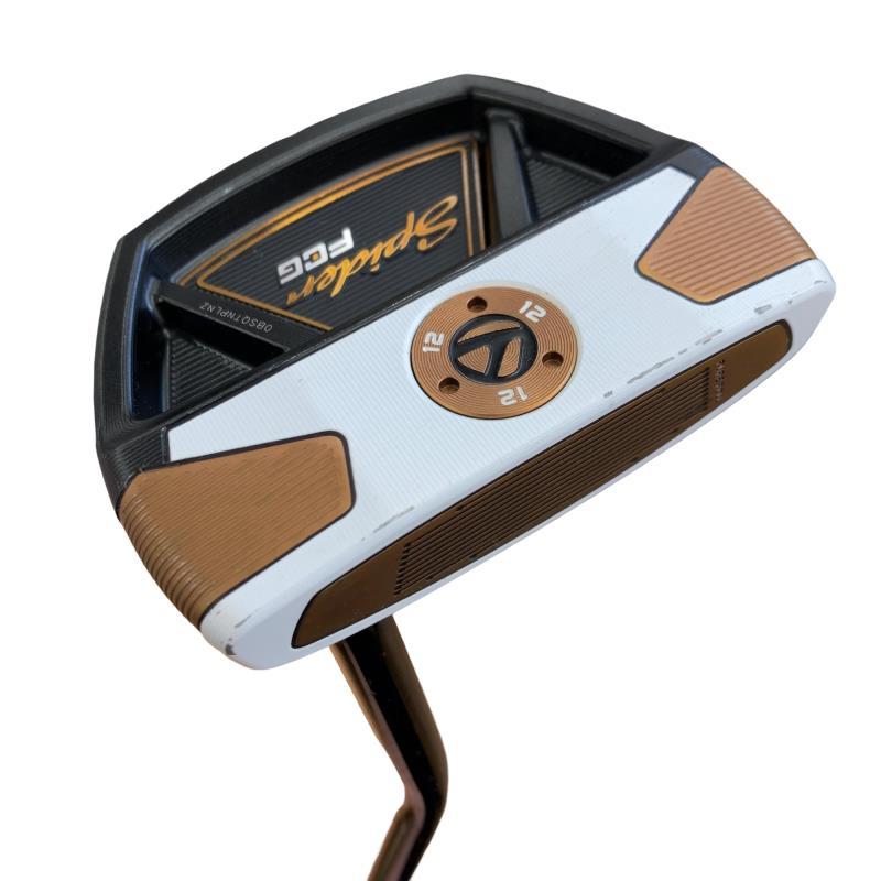 テーラーメイド スパイダー FCG シングルベンド 34インチ TaylorMade（テーラーメイド） Spider FCG BLACK/WHITE シングルベンド
