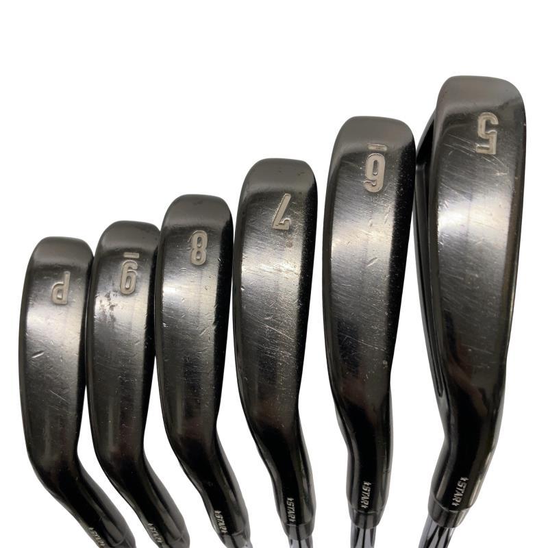 X フォージド STAR BLK 2021 アイアン(6本セット) Callaway（キャロウェイ） X FORGED STAR(2021) BLACK 6S アイアン