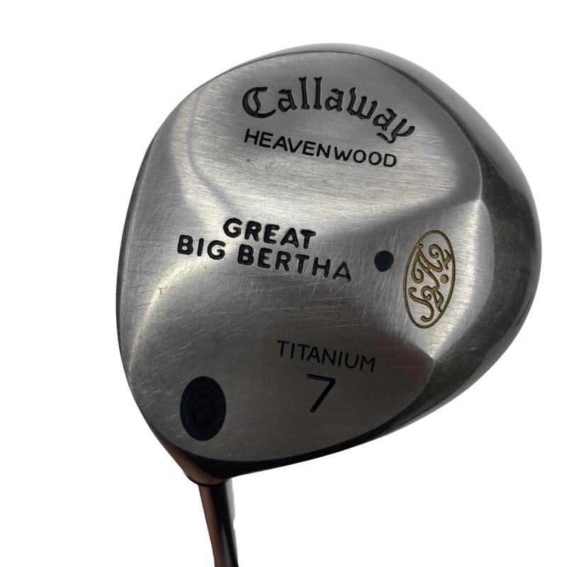 Callaway GREAT BIG BERTHA 7番 フェアウェイウッド Callaway（キャロウェイ） GREAT BIG BERTHA 7W レフティ フェアウェイ