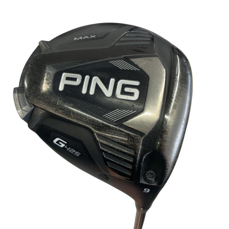 【本日のみ値下げ】PING G425 MAX ドライバー 9度　カバー&レンチ有 PING（ピン） G425 MAX 9°(アーコス無し) ドライバー DR フレックスS