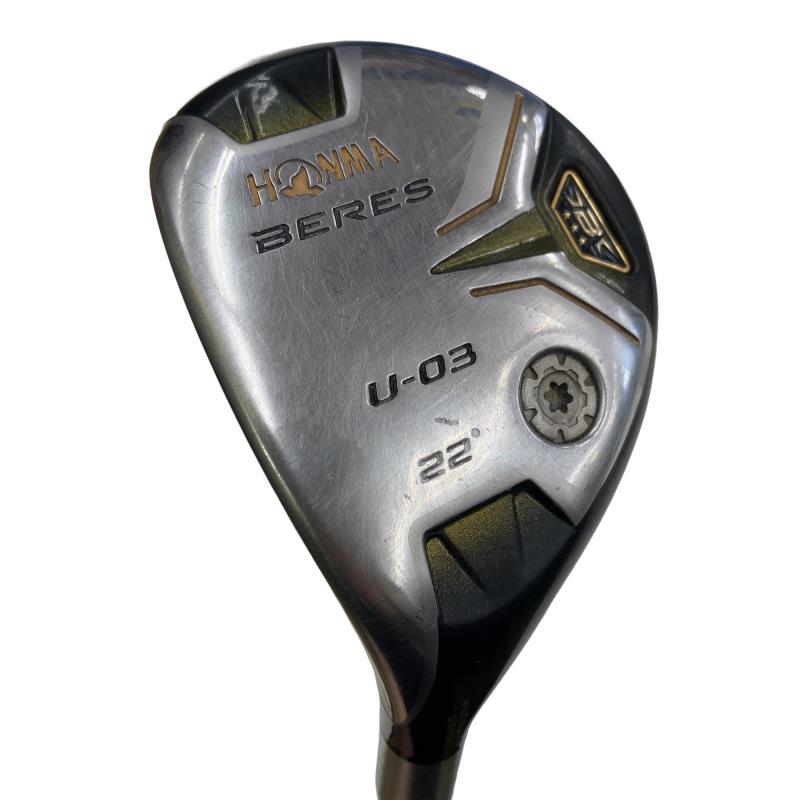 ユーティリティ U-03 (22°) 2S / 本間ゴルフ BERES HONMA GOLF（本間ゴルフ） BERES U-03 22° レフティ ユーティリティ UT