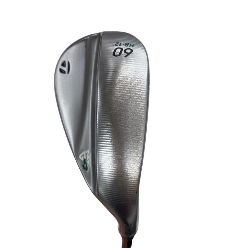 テーラーメイド ミルドグラインド4ウェッジ 60° HB-12 TaylorMade（テーラーメイド） Taylor Made MILLED GRIND 4 60°/12