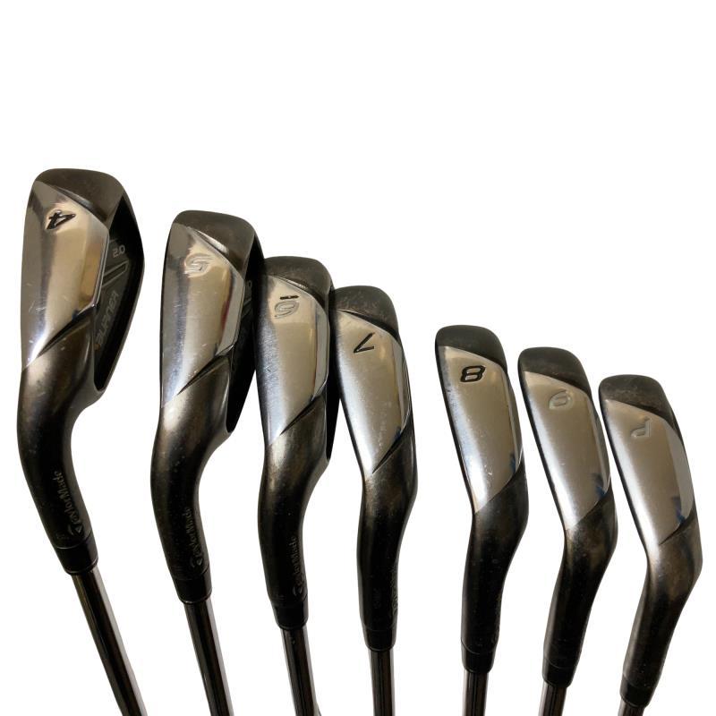 アイアンセット テーラーメイド バーナー 2.0 / 7本セット/ フレックスS TaylorMade（テーラーメイド） BURNER 2.0 7S レフティ USA アイアン