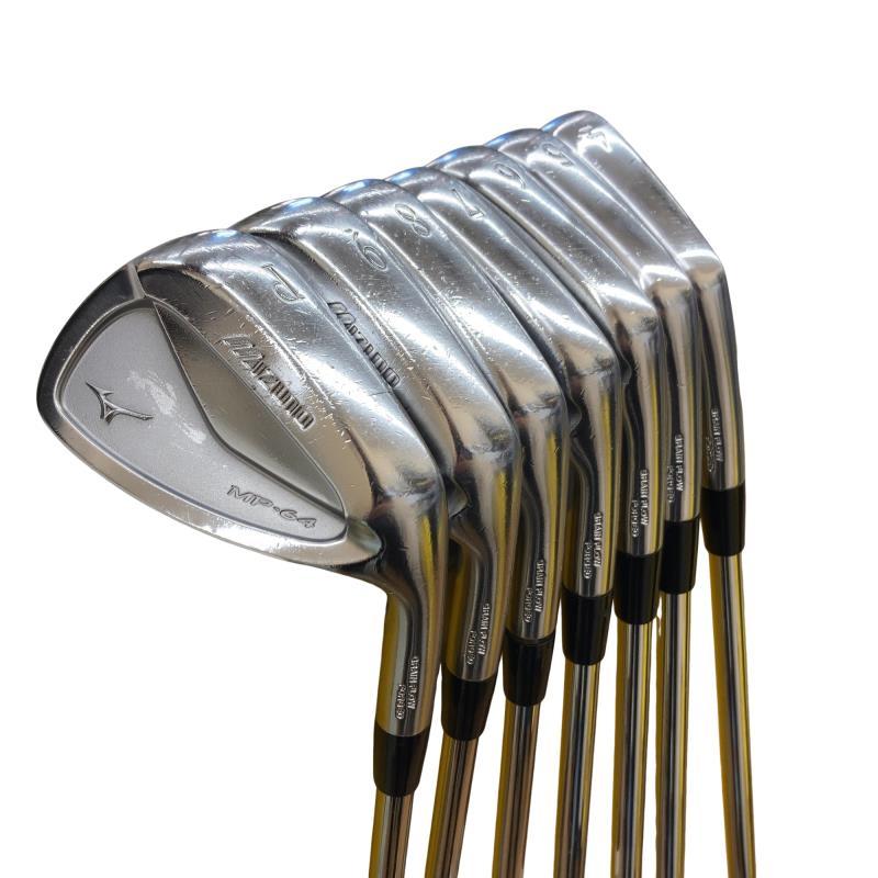 Mizuno(ミズノ) MP-64 アイアンセット 8本セット/DG/X100 MIZUNO GOLF ミズノ MP-64 8S アイアンセット IR フレックスS : ゴルフ