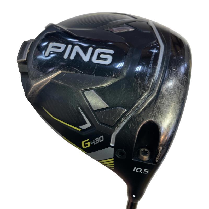 【美品】PING G430MAX ドライバー　10.5° PING（ピン） G430 MAX 10.5° ドライバー DR フレックスSR : ゴルフ