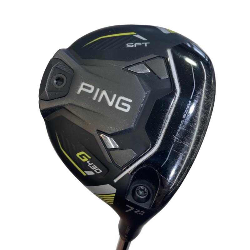 【美品】PING G430 7番フェアウェイウッド PING（ピン） G430 SFT 7W フェアウェイウッド FW フレックスS