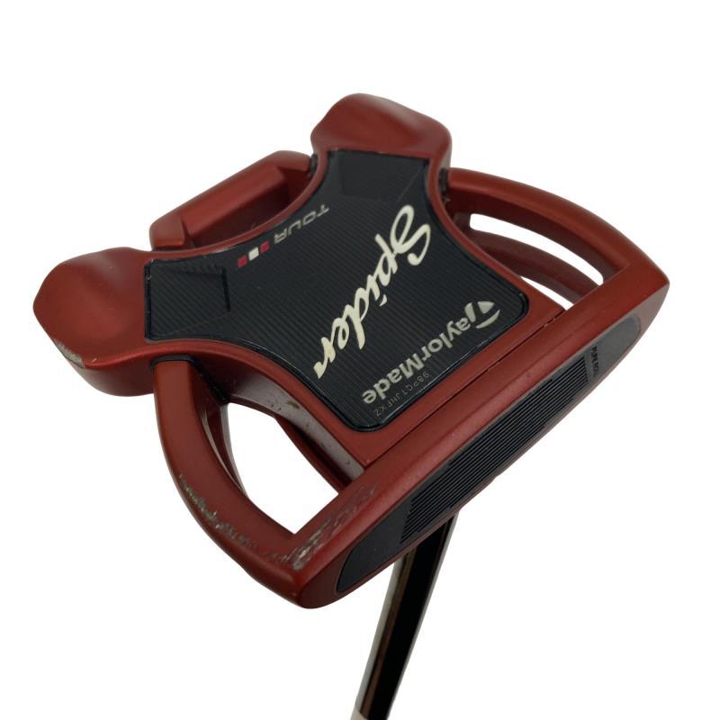 TaylorMade Spider パター レッド　34インチ　センターシャフト TaylorMade（テーラーメイド） Spider Tour RED(サイトライン