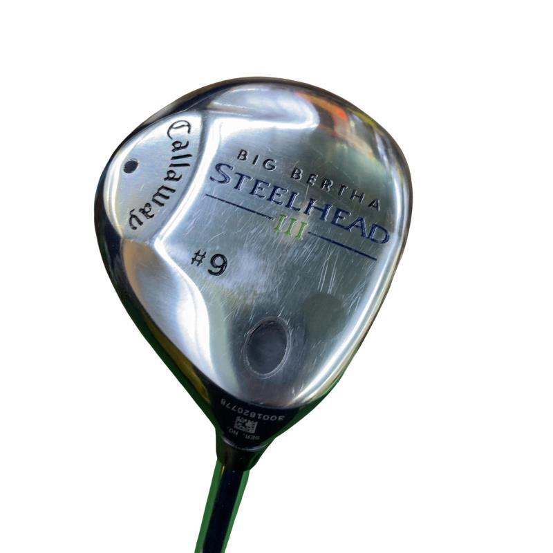 【名器】キャロウェイBig Bertha Steelhead III FW Callaway（キャロウェイ） BIG BERTHA STEELHEAD III 9W USA