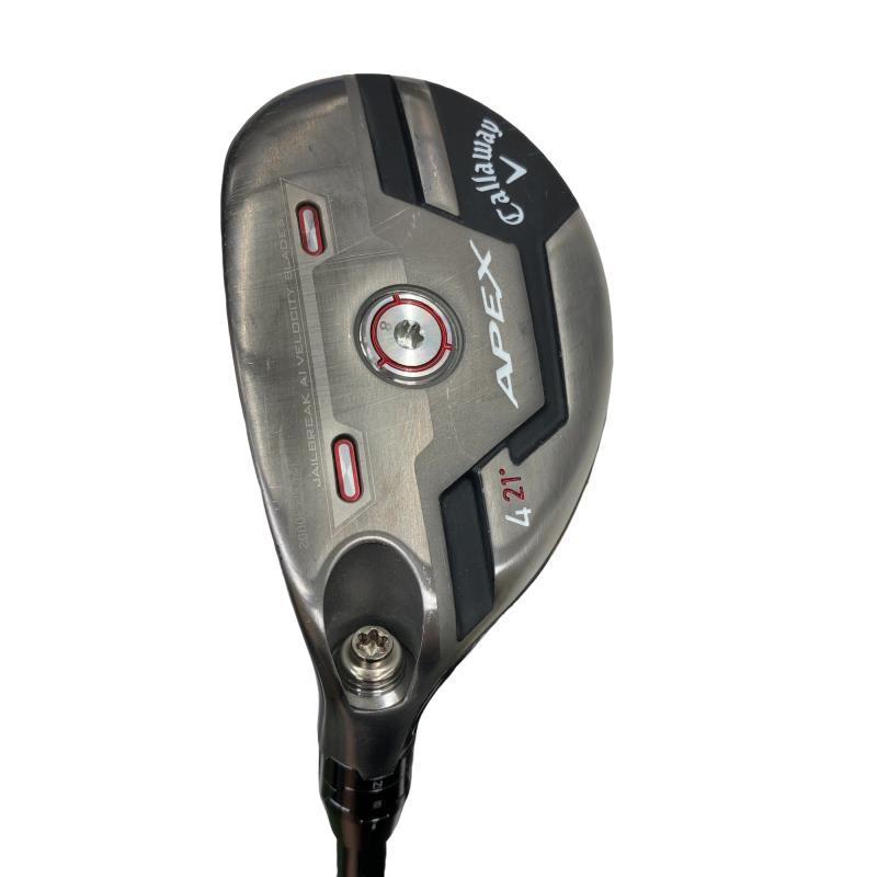 レフティ美品！キャロウェイAPEX 4番ユーティリティ フレックスSR Callaway（キャロウェイ） APEX(2021) U4 レフティ ユーティリティ UT