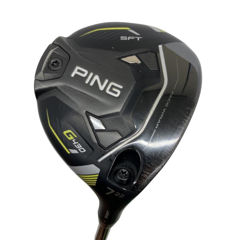 PING - ピン フェアウェイウッド G430 SFT　7W　22° PING（ピン） G430 SFT 7W フェアウェイウッド FW フレックスR