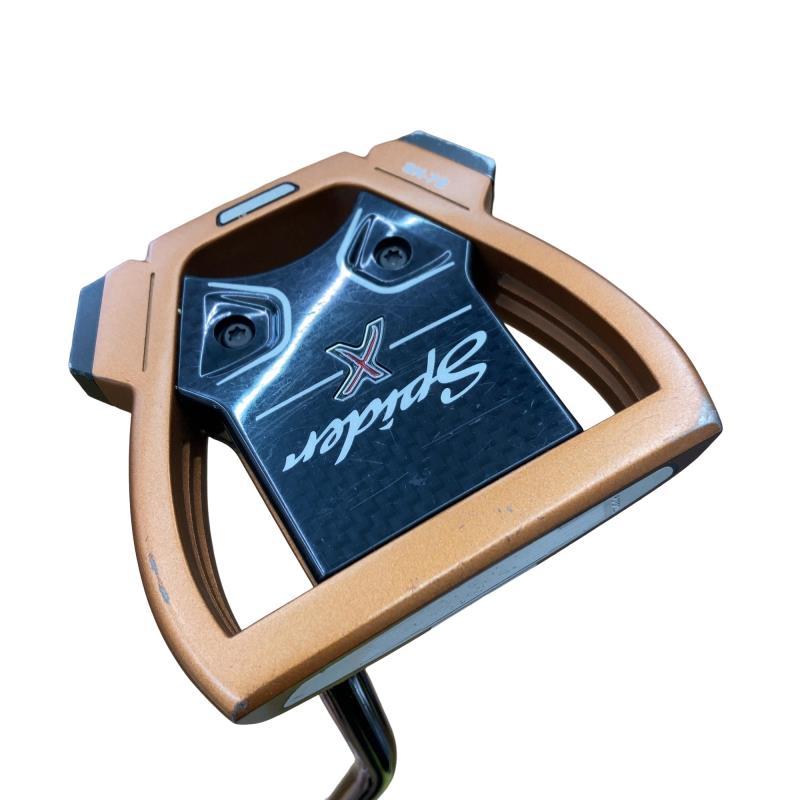 テーラーメイド Spider X COPPER シングルベンド 34インチ TaylorMade（テーラーメイド） Spider X COPPER/WHITE シングルベンド