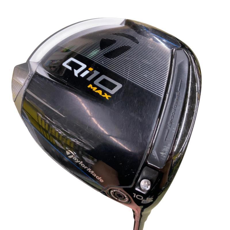美品 TaylorMade Qi10 MAX ドライバー 10.5度 純正SR TaylorMade（テーラーメイド） Qi10 MAX 10.5° ドライバー DR