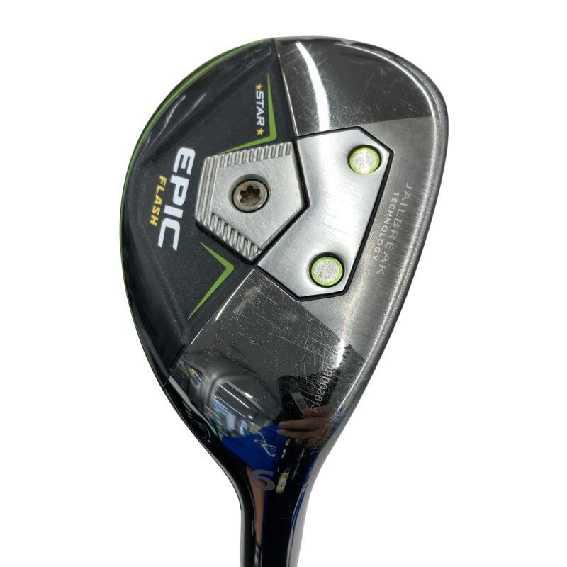 キャロウェイEPIC FLASH ユーティリティクラブ 6番　flex S Callaway（キャロウェイ） EPIC FLASH STAR U6 ユーティリティ UT
