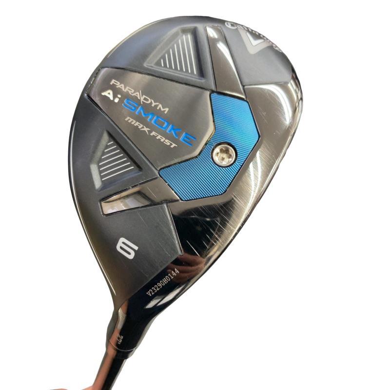 【美品】キャロウェイAi SMOKE MAX FAST 6番ユーティリティ Callaway（キャロウェイ） PARADYM Ai SMOKE MAX FAST U6