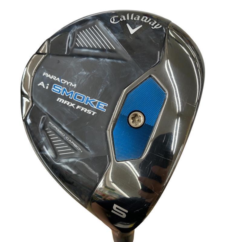 【美品】キャロウェイ Aiスモーク マックスファースト 5W フェアウェイウッド Callaway（キャロウェイ） PARADYM Ai SMOKE MAX FAST 5W フェアウェイ