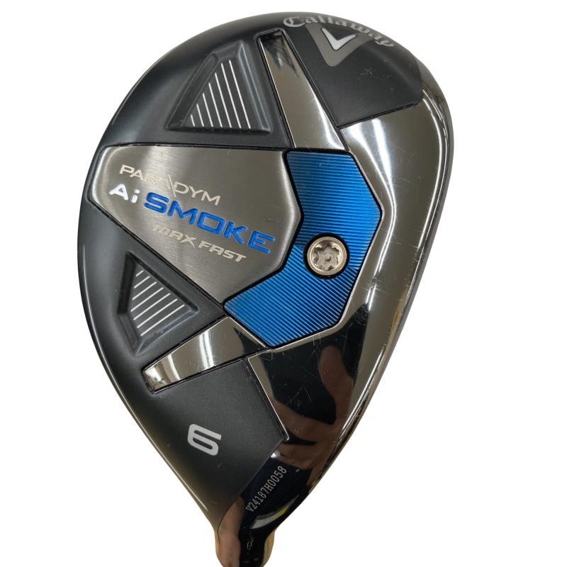 【美品】キャロウェイAi SMOKE MAX FAST 6番ユーティリティ Callaway（キャロウェイ） PARADYM Ai SMOKE MAX FAST U6