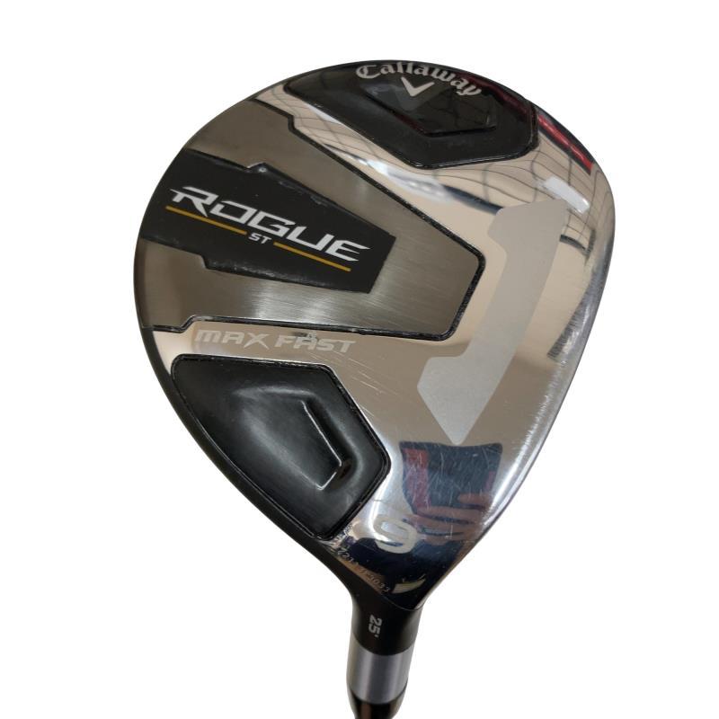 キャロウェイ ROGUE ST MAX FAST 9W 25° SR レア Callaway（キャロウェイ） ROGUE ST MAX FAST 9W フェアウェイウッド