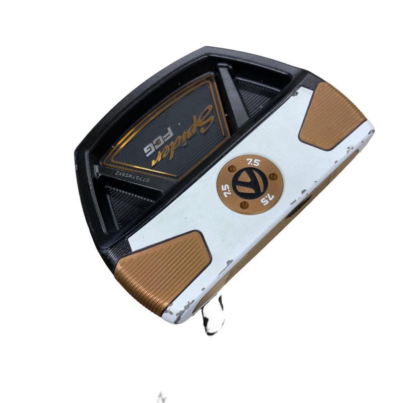 テーラーメイド スパイダー FCG シングルベンド 34インチ TaylorMade（テーラーメイド） Spider FCG BLACK/WHITE シングルベンド