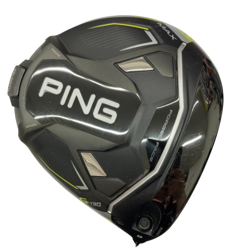 ●日本仕様●PING G430MAX 9度ドライバー ヘッド PING（ピン） G430 MAX 9° ドライバー DR フレックスSR : ゴルフ