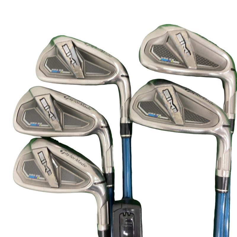 SIM2 MAX OSアイアンセット　5本　6〜P テーラーメイド　フレックスS TaylorMade（テーラーメイド） SIM2 MAX・OS 5S アイアンセット IR