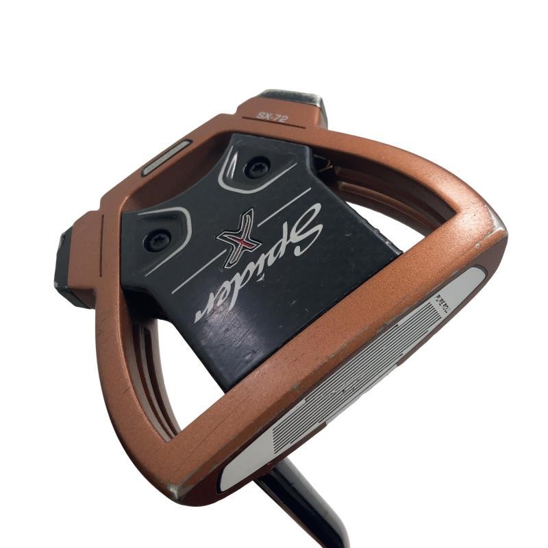 テーラーメイド Spider X COPPER シングルベンド 34インチ TaylorMade（テーラーメイド） Spider X COPPER/WHITE シングルベンド
