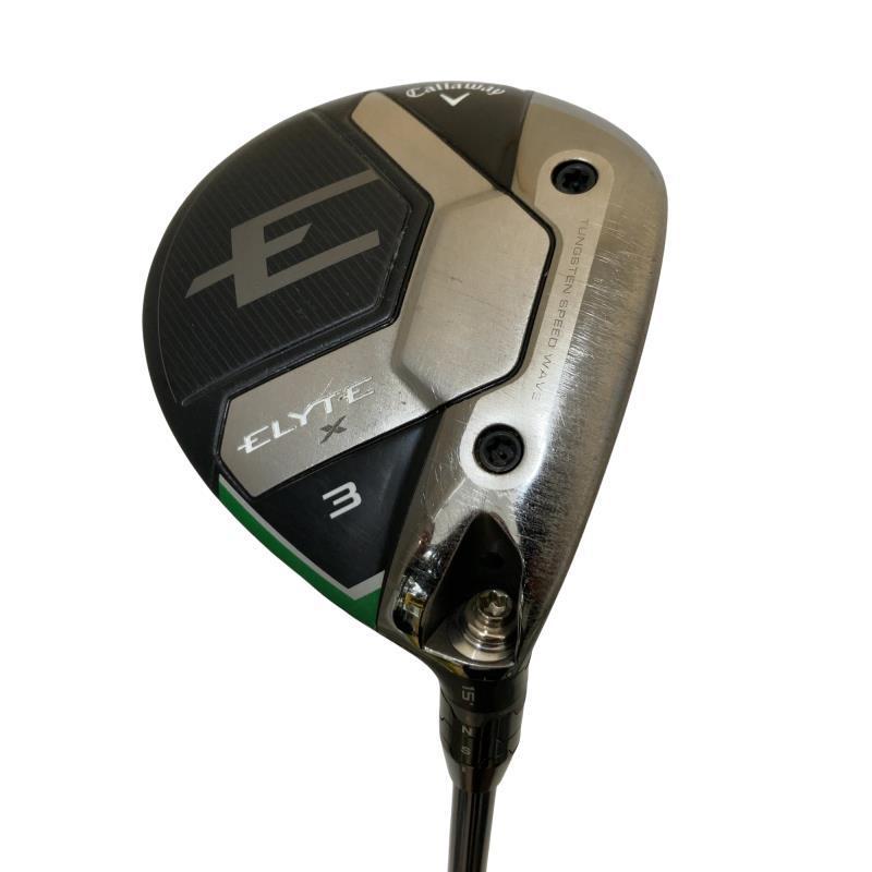 美品 Callaway ELYTE X 3W 純正VENTUSシャフト2本 付き Callaway（キャロウェイ） ELYTE X 3W フェアウェイウッド FW