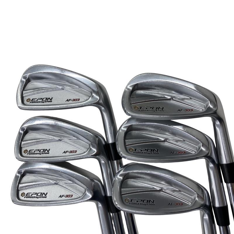 レフティ！ EPON AF-303 7本セット アイアン ゴルフクラブ エポンゴルフ株式会社 EPON AF-303 6S アイアンセット IR フレックス