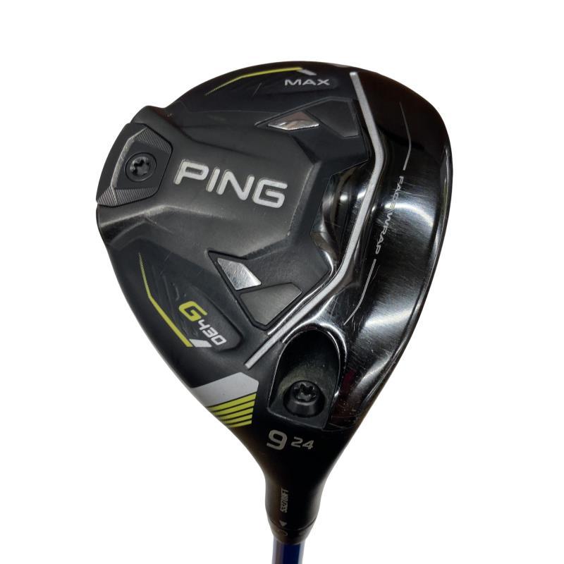 【新品】G430 MAX 9W 9番ウッド フェアウェイウッド PING PING（ピン） G430 MAX 9W フェアウェイウッド FW フレックスS