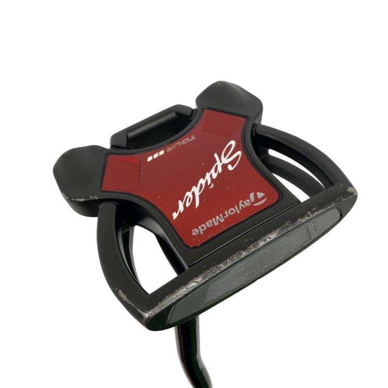 新品未使用TaylorMade パター ダブルベンド34インチ日本正規品 TaylorMade（テーラーメイド） Spider Tour BLACK(サイトライン