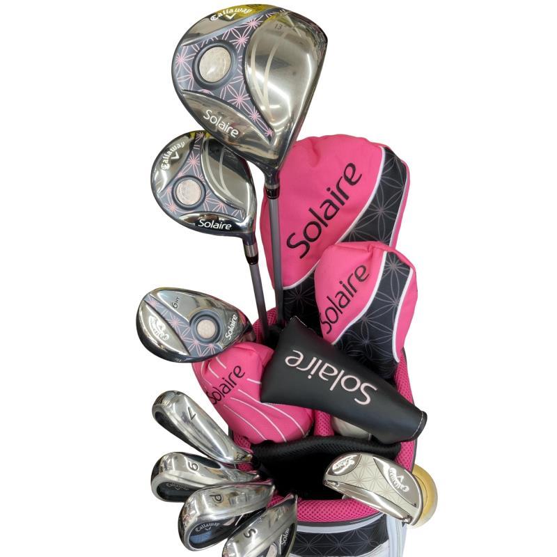 新品未使用 Callaway Solaire キャディバック レディース Callaway（キャロウェイ） SOLAIRE(2018) 8S(キャディバッグ付き