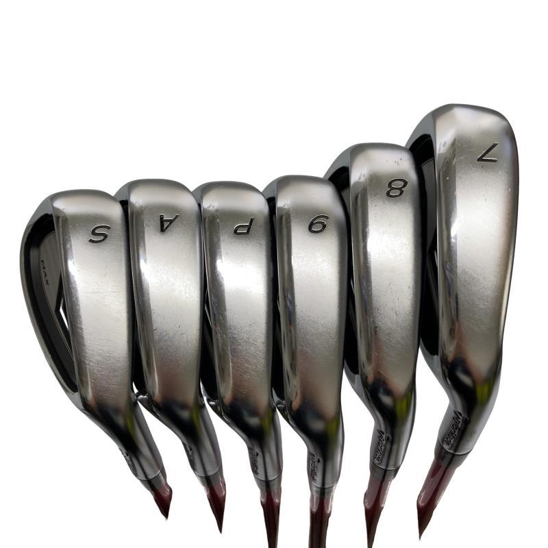 希少 レフティ TaylorMade R9 MAX アイアン8本 フレックス R TaylorMade（テーラーメイド） R9 MAX 8S レディース アイアンセット