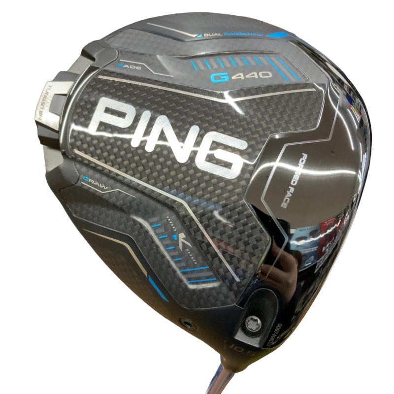 美品PING G440 K ドライバー 10.5° シャフトS ヘッドカバー付き PING（ピン） G440 K 10.5° ドライバー DR フレックスS : ゴルフ