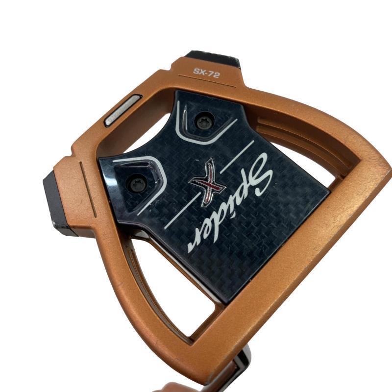 テーラーメイド Spider X COPPER シングルベンド 34インチ TaylorMade（テーラーメイド） Spider X COPPER/WHITE シングルベンド
