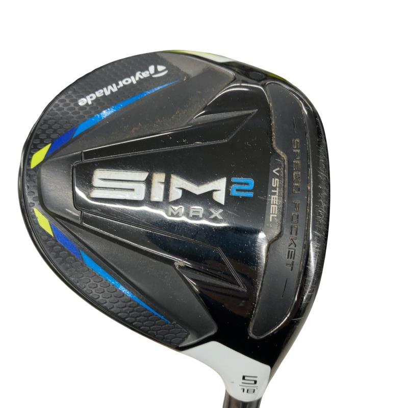 TaylorMade Sim2Max 5W リシャフトSR TaylorMade（テーラーメイド） SIM2 MAX 5W フェアウェイウッド FW