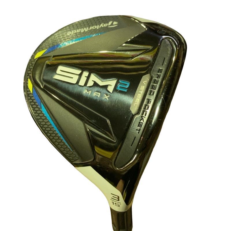 TaylorMade SIM2 MAX 3番ウッド Sシャフト TaylorMade（テーラーメイド） SIM2 MAX 3W フェアウェイウッド FW