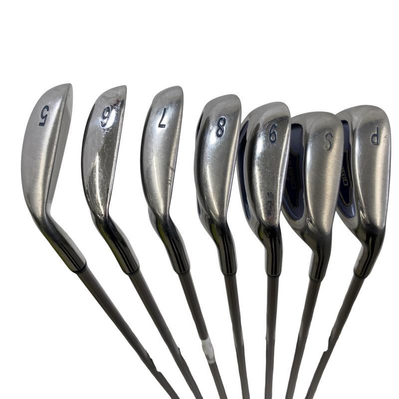 レディース！ダンロップHIBRIDアイアンセット8本 フレックスL DUNLOP（ダンロップ） HI-BRID EZ 8S レディース アイアンセット IR