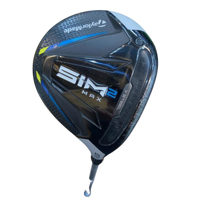 【美品】TaylorMade SIM2 MAX フェアウェイウッド ５Ｗ TaylorMade（テーラーメイド） SIM2 MAX 5W フェアウェイウッド FW