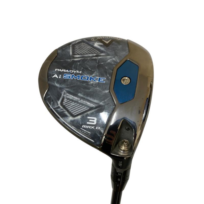 美品✩最新 PARADYM Ai SMOKE MAX 3W ヘッドのみ 超美品 キャロウェイパラダイムAIスモークMAXフェアウェイウッド3W