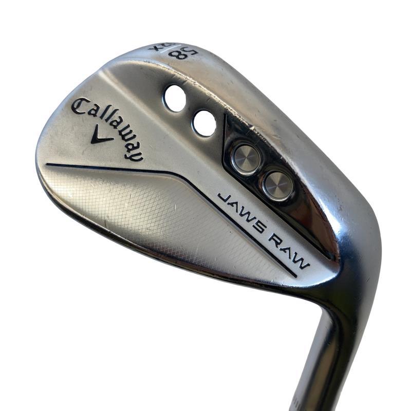 新品 キャロウェイ JAWS RAW ウェッジ 58° W12 S Callaway（キャロウェイ） JAWS RAW クロムメッキ 58°/12°X ウェッジ