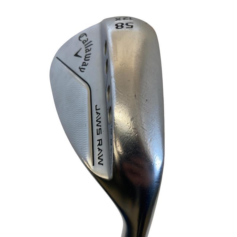Callaway（キャロウェイ） JAWS RAW クロムメッキ 58°/12°X ウェッジ