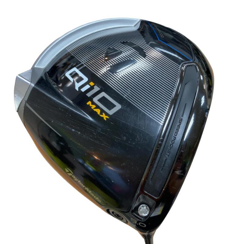 TaylorMade テーラーメイド Qi10 MAX ドライバー 9.0° TaylorMade（テーラーメイド） Qi10 MAX 9° ドライバー DR フレックスS