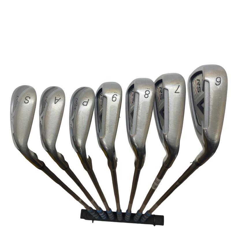 【現状品】プロギア　iD nabla RS レディースクラブ8本セット　右利き PRGR（プロギア） iD nabla RS TITAN FACE 8S レディース アイアン