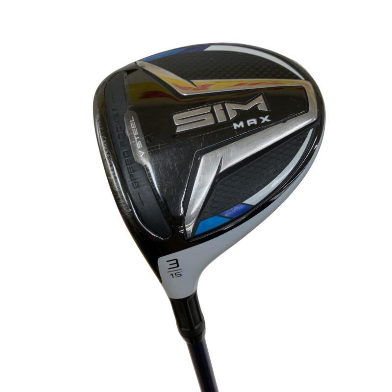 レフティ名器TaylorMade SIM MAX フェアウェイウッド #3 TaylorMade（テーラーメイド） SIM MAX 3W レフティ フェアウェイ