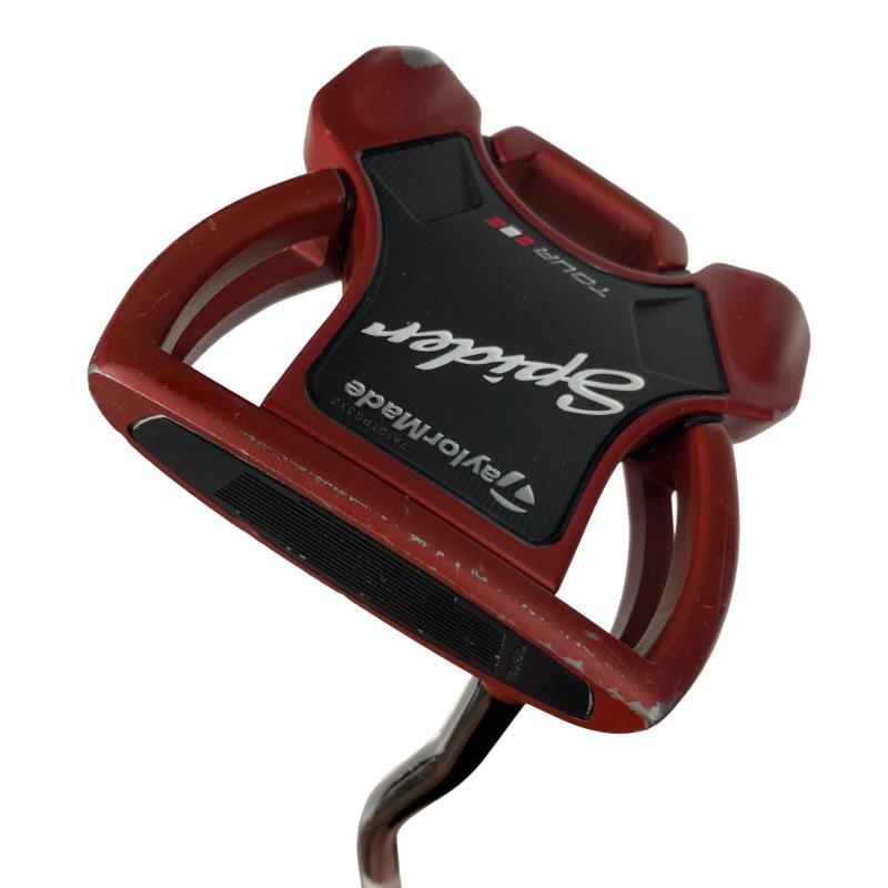 Spider TOUR レッド ダブルベント 34インチ グリップ美品 TaylorMade（テーラーメイド） Spider Tour RED(サイトライン) ダブル