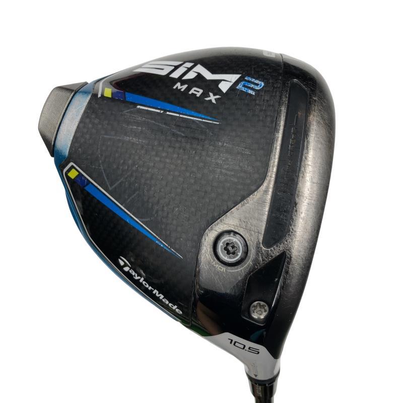 【美品】SIM2 MAX ドライバー 10.5度 TM50SR（Sも有り） TaylorMade（テーラーメイド） SIM2 MAX 10.5° ドライバー DR