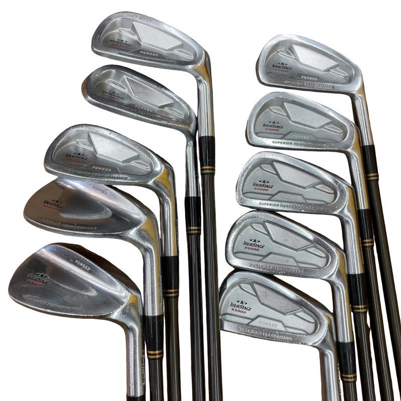 TOURSTAGE X-5000 アイアンセット 10本 TOURSTAGE X-5000 アイアンセット 10本 BRIDGESTONE GOLF ブリヂストン