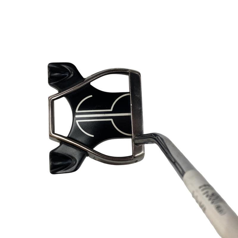 WOSS 33インチ パター 黒 シルバー　レフティー TaylorMade（テーラーメイド） Rossa agsi SPIDER 33インチ レフティ