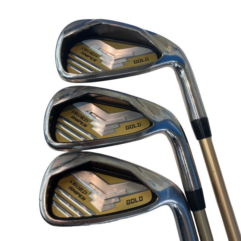 カタナゴルフ SWORD SNIPER GOLD 7S アイアンセット IR フレックスR