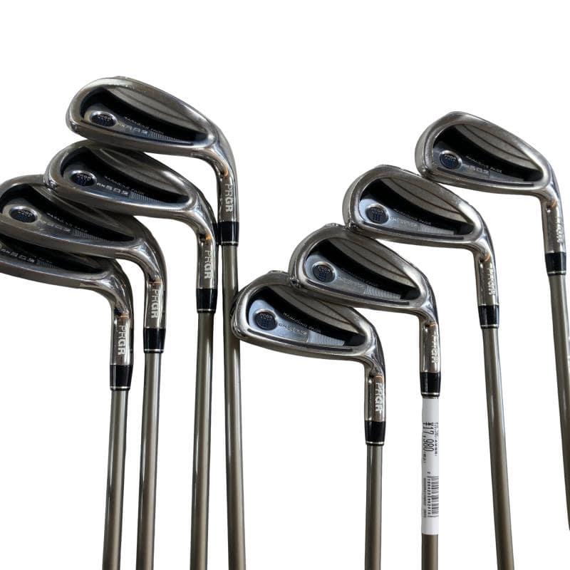 PRGR　GN502　レディース　アイアンセット　8本　純正カーボンL／プロギア PRGR（プロギア） GN 502 8S レディース アイアンセット IR フレックス