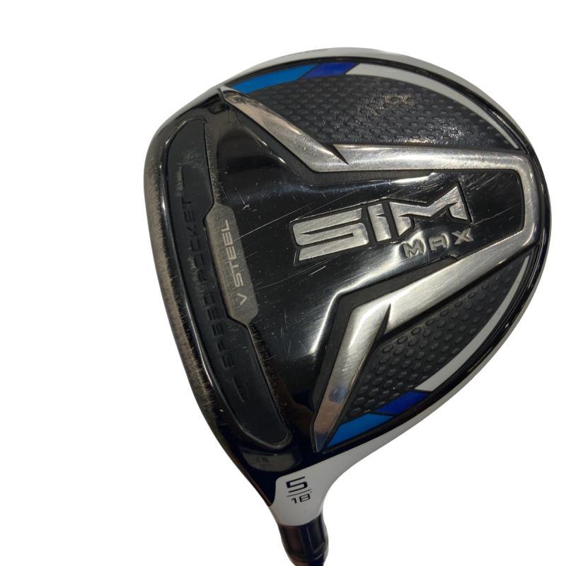TaylorMade SIM MAX フェアウエイウッド5w美品SR TaylorMade（テーラーメイド） SIM MAX 5W レフティ フェアウェイ